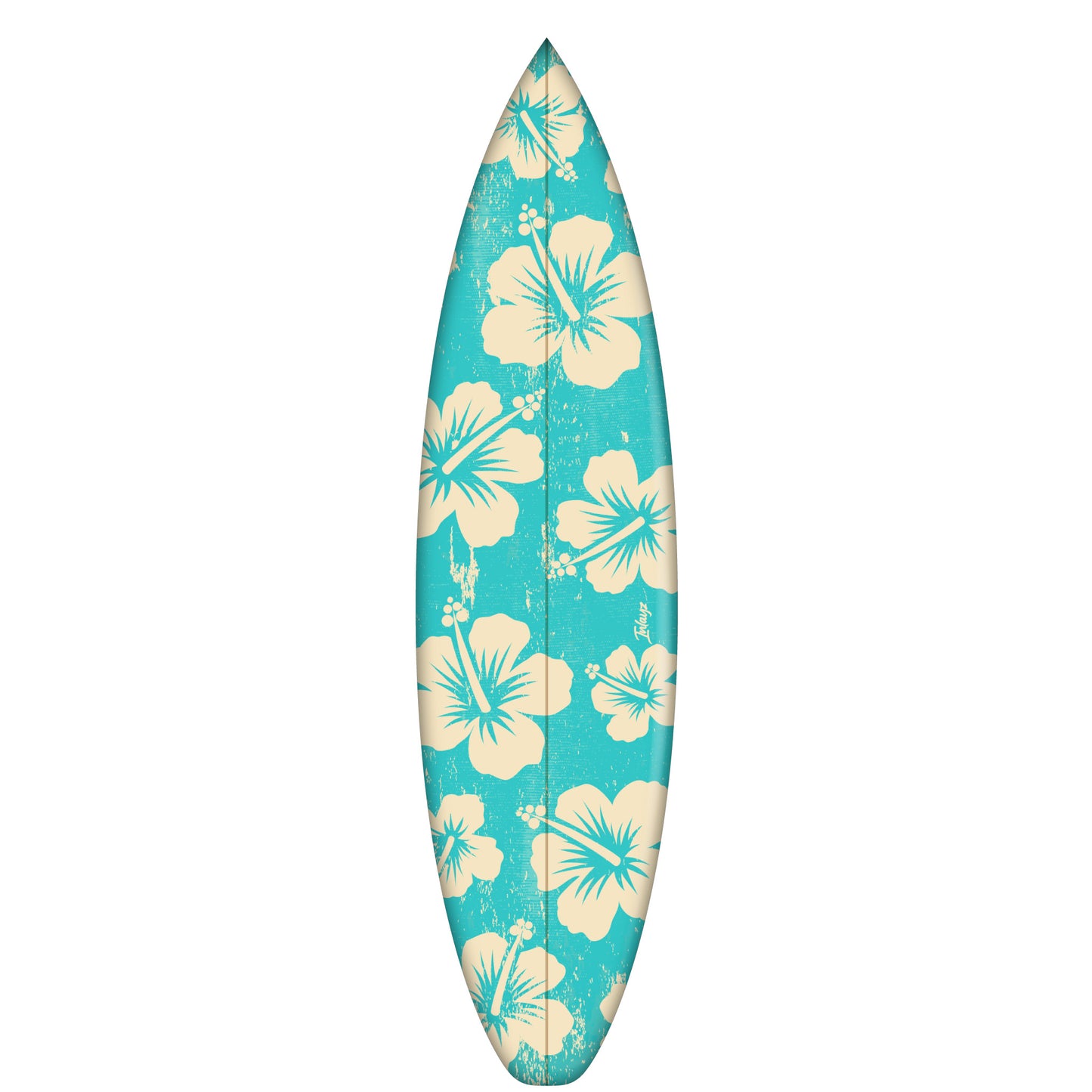 INLAYZ VINTAGE ALOHA - AQUA