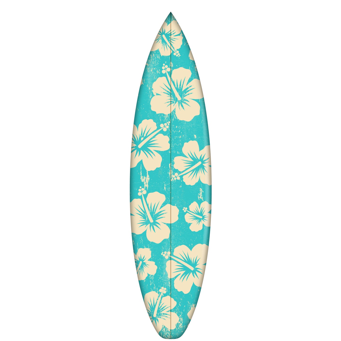 INLAYZ VINTAGE ALOHA - AQUA