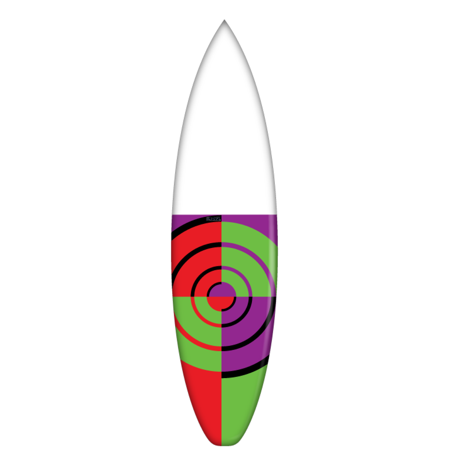 INLAYZ BULLSEYE RED