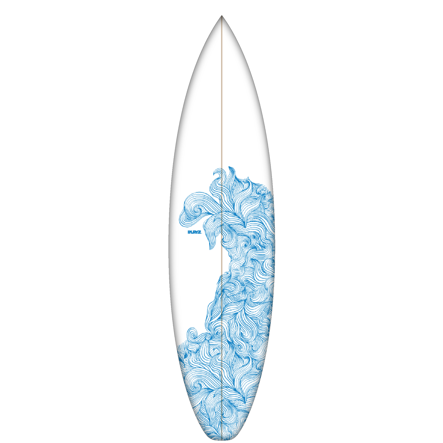 INLAYZ WAVE LINES