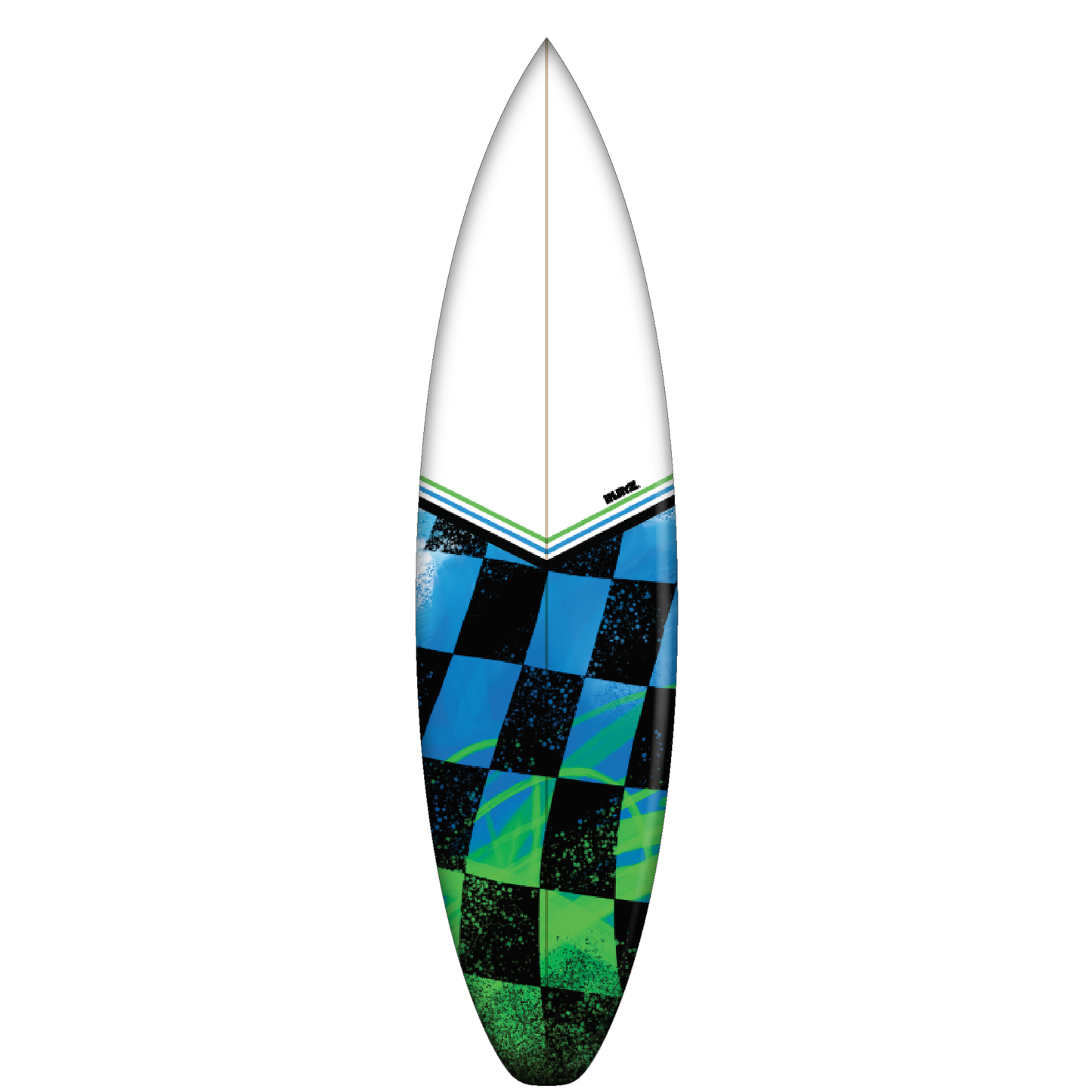 INLAYZ WARPED GREEN